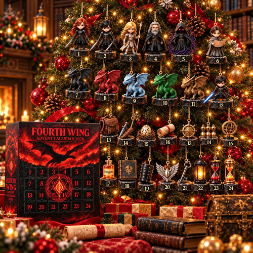 Fourth Wing Advent Calendar – 24 Days of Dragon-Inspired Surprises