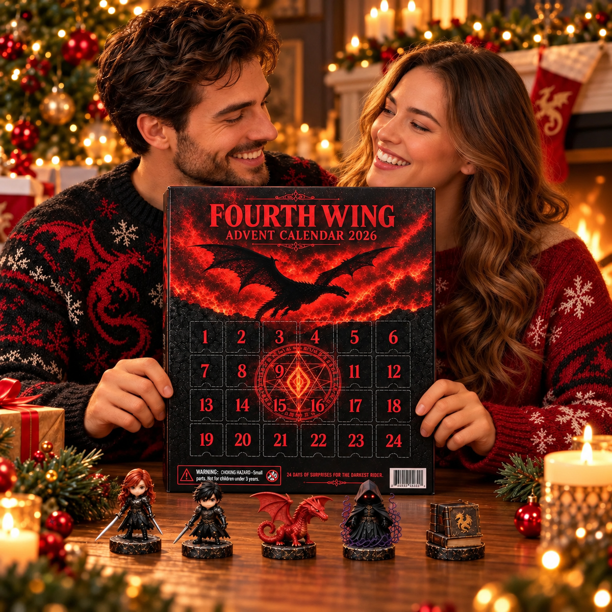 Fourth Wing Advent Calendar – 24 Days of Dragon-Inspired Surprises – view 3